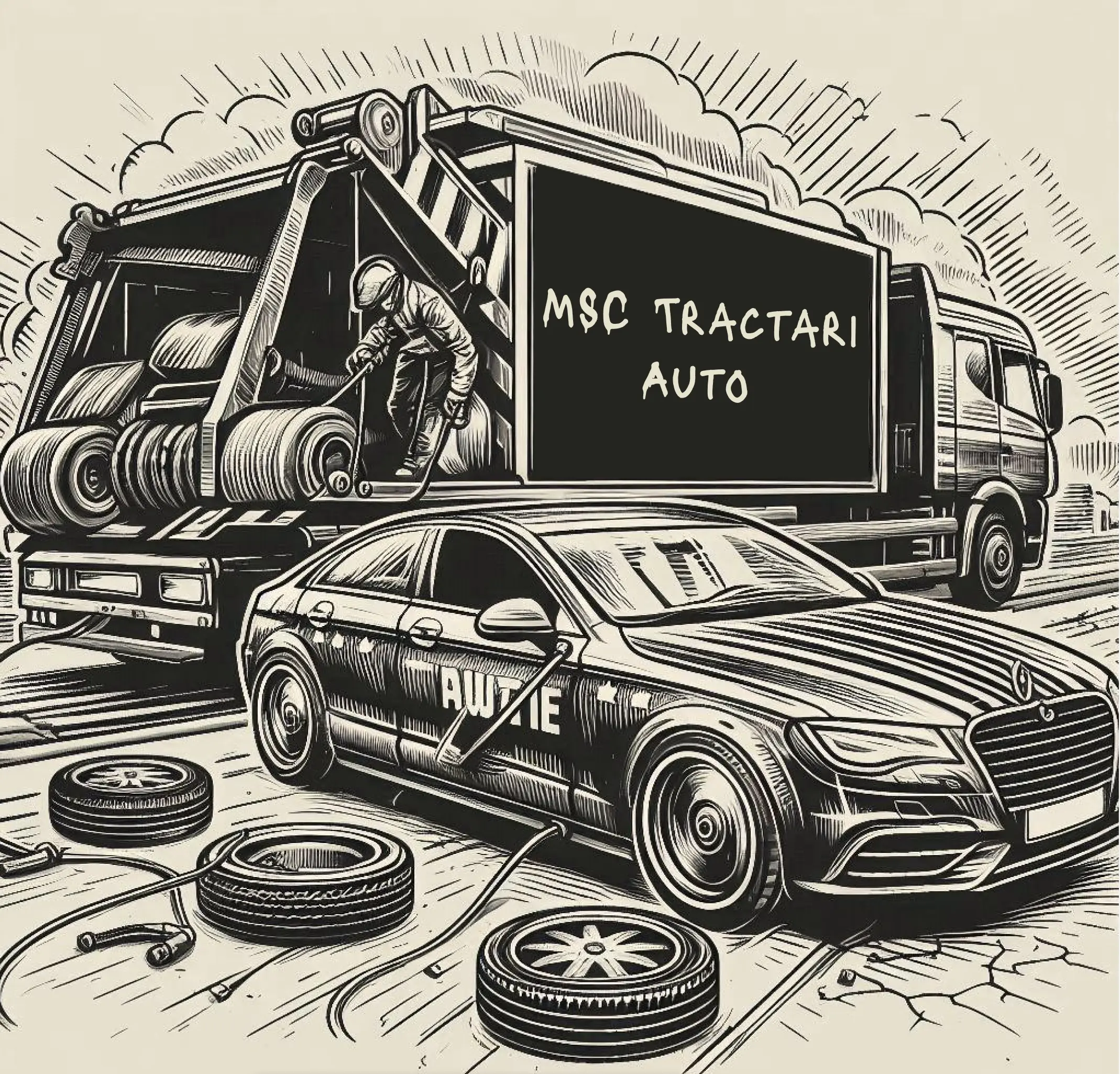 Vulcanizare mobila | Tractari Resita | MSC Tractari Auto